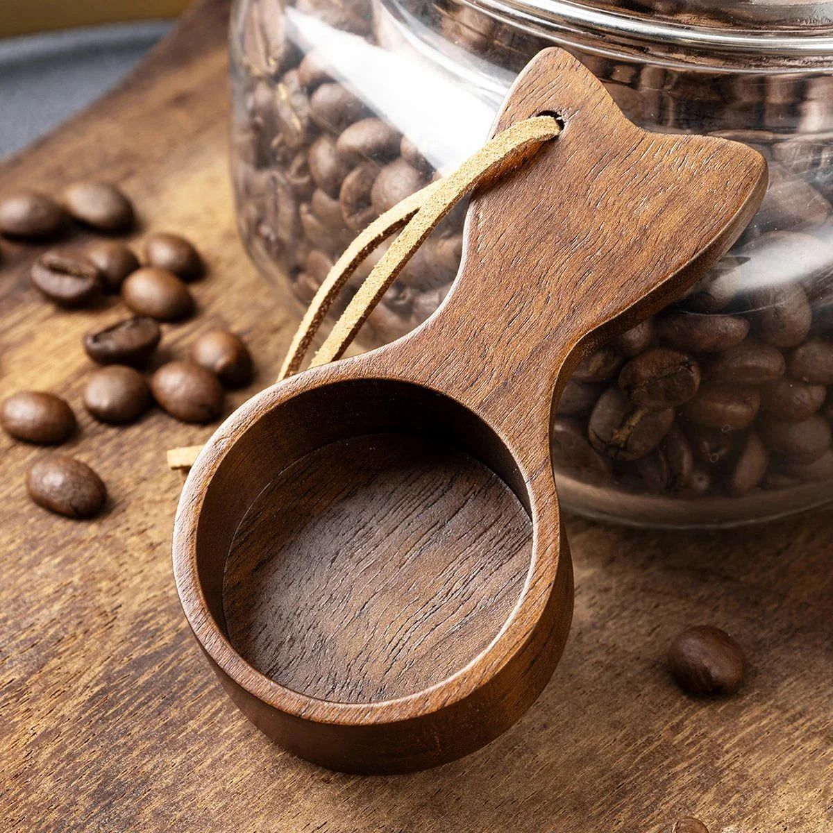 AROMORA – Wooden Measuring Spoon for Coffee Grounds