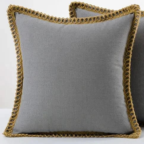 French Style Pillow Cover Polyester Cushion Cover
