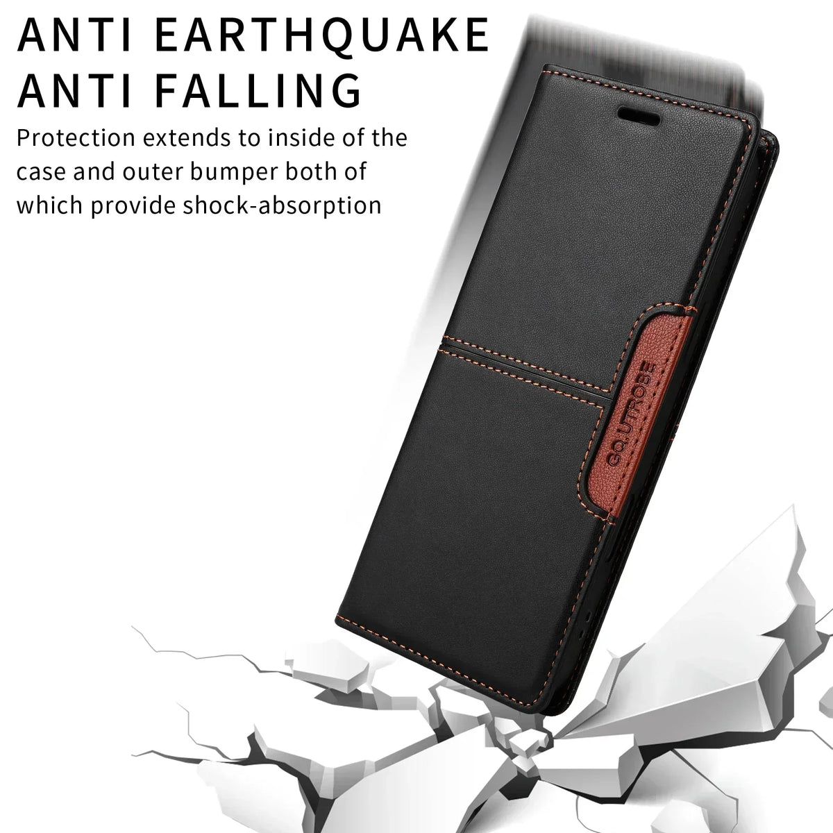 Wallet Phone Case for Samsung Galaxy S23 and Newer | RFID Blocking Faux Leather Flip Cover with Card Slots and Kickstand