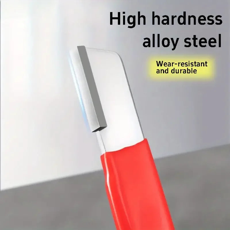 Two Stage Knife Sharpener for Kitchen Gadgets and Garden Shears | Tungsten Restores the Edge, Ceramic Finishes It | Non Slip Grip