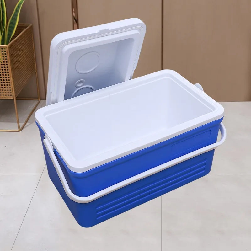 30L Portable Camping Cooler Box with Handle