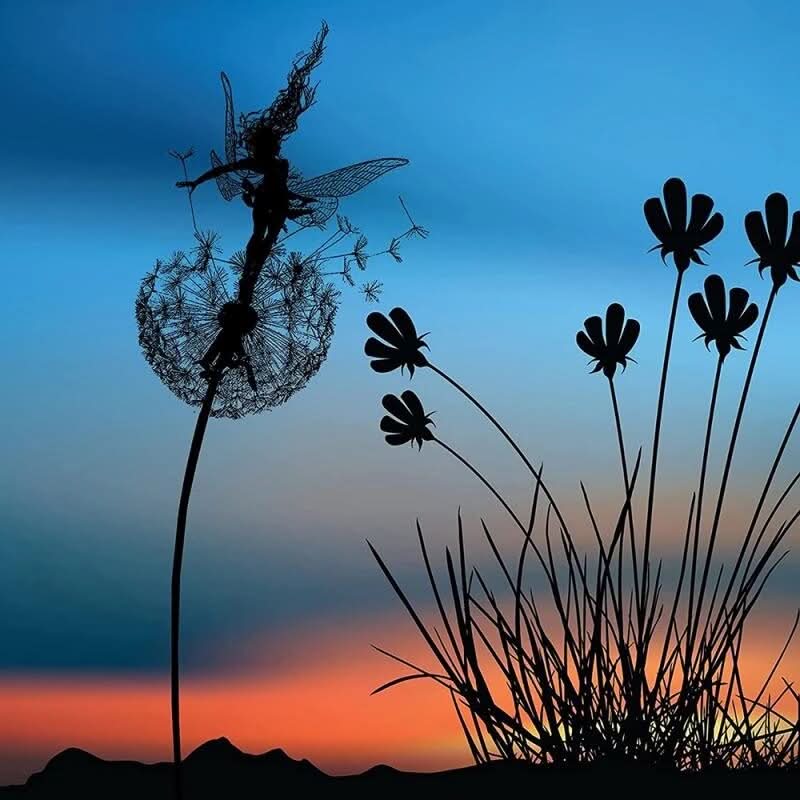 Metal Outdoor Garden Sculpture