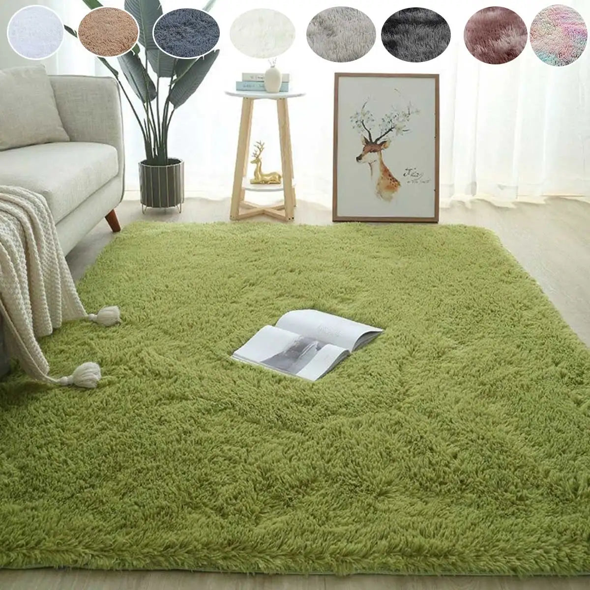 Non Slip Plush Area Rug