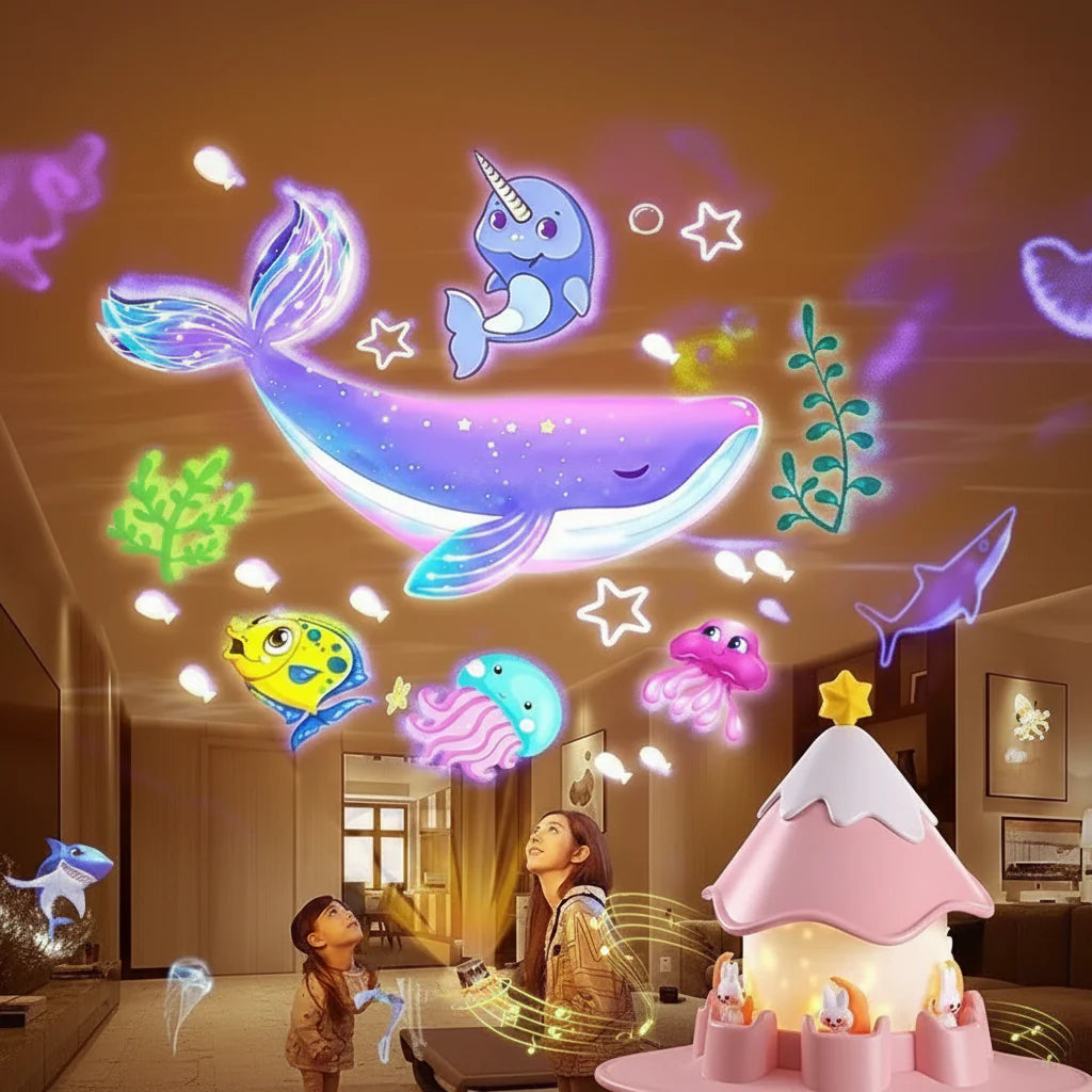 DREAMLIX – Musical Star Projector with 12 Magical Themes