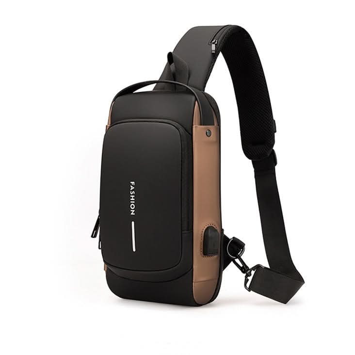 Waterproof Shoulder Travel Bag USB Port