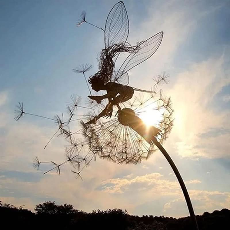 Metal Outdoor Garden Sculpture