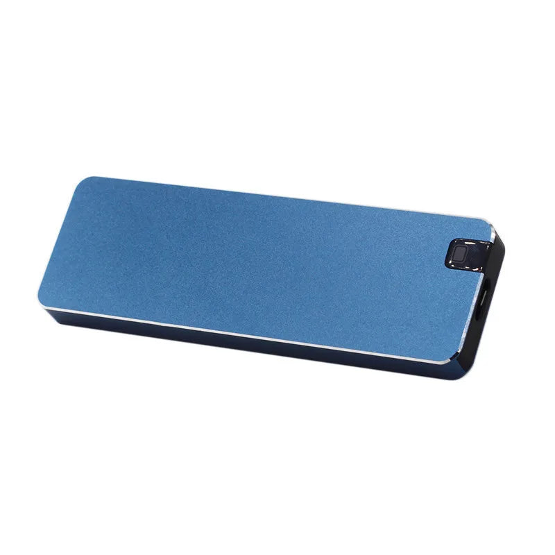 64 GB SSD External Hard Drive with USB C | Transfers Up to 500 MB per Second | Metal Case in Grey, Red or Blue