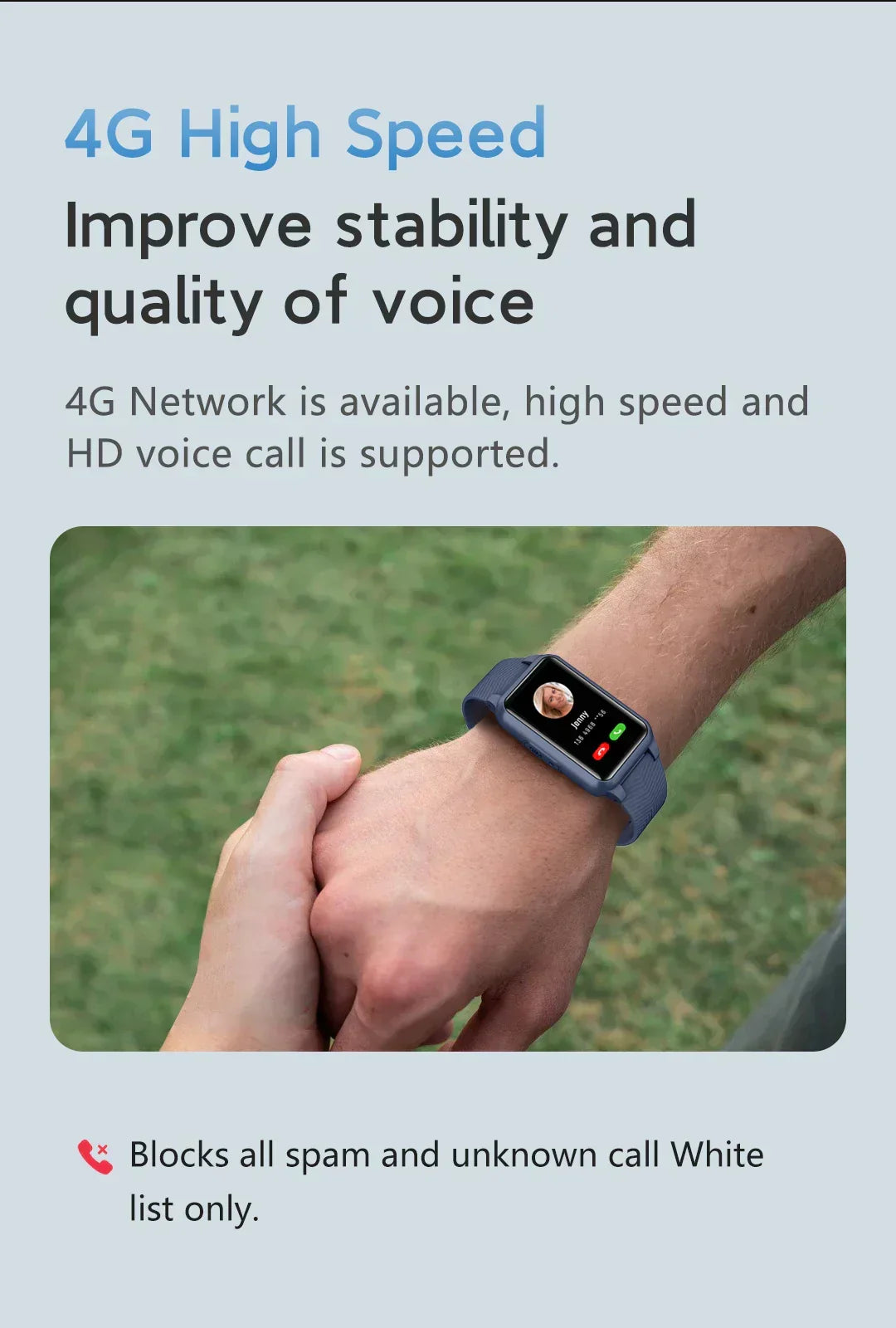 4G Smart Watch for Seniors with Fall Detection and an SOS Button | GPS, Wi-Fi and LBS Location, Safe Zone Alerts | Four Colors