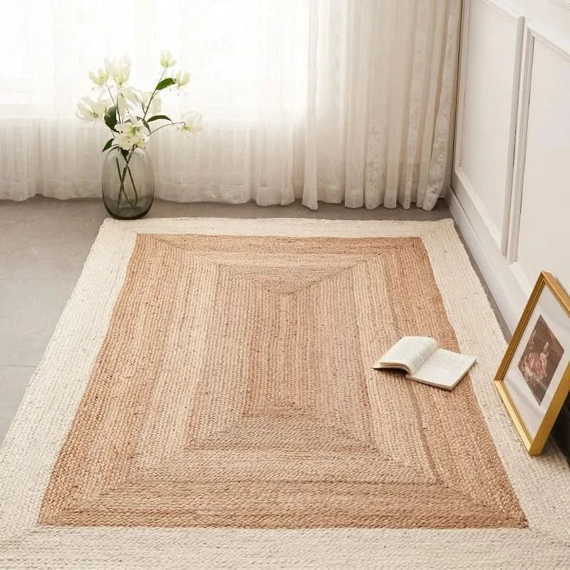 Handwoven Jute Reversible Rug