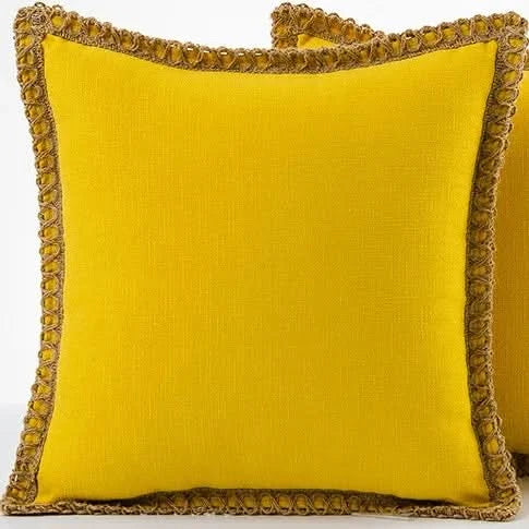 French Style Pillow Cover Polyester Cushion Cover