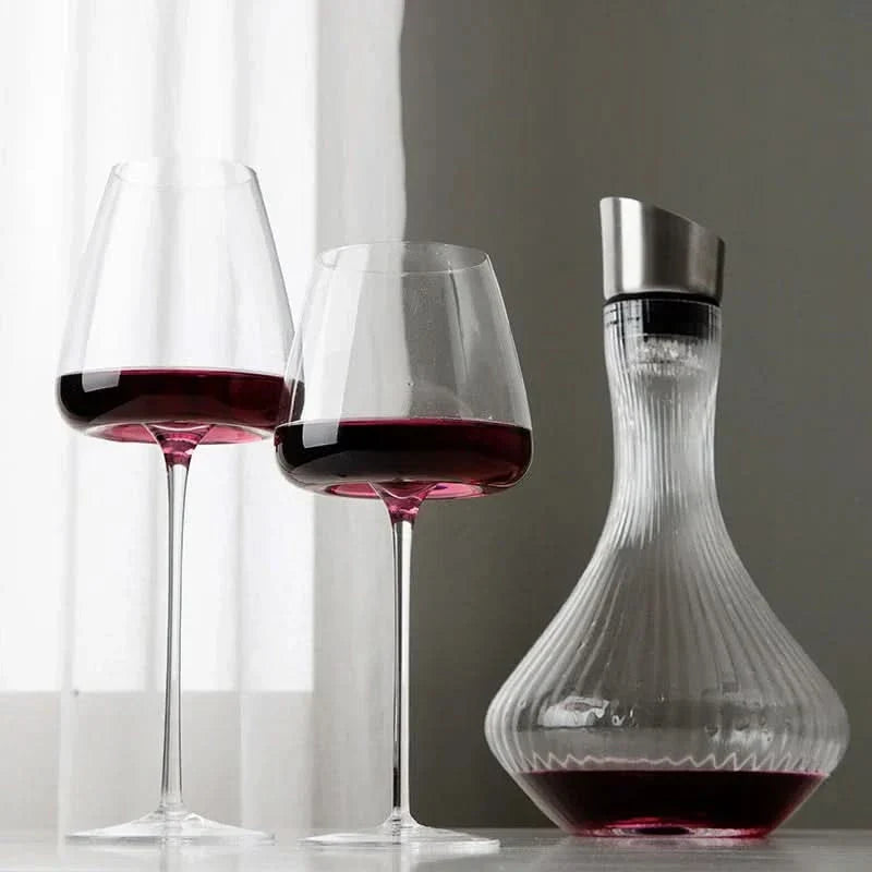Crystal Wine Champagne Glass Set Multiple Sizes