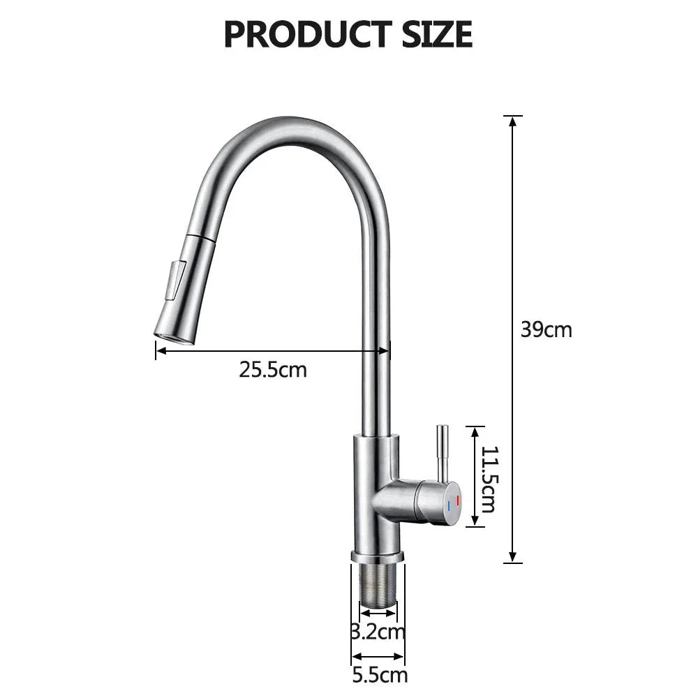 SILQUA – Smart Sensor Kitchen Faucet with Pull-Out Spout