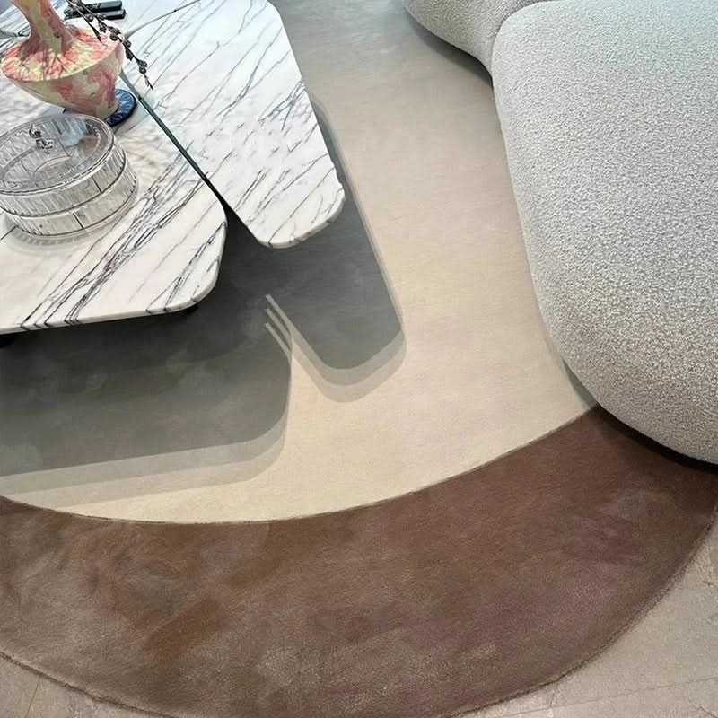 Irregular Plush Area Rug