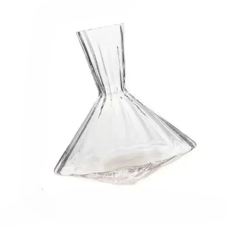 Rotating Wine Decanter Glass 0.26 gal Carafe