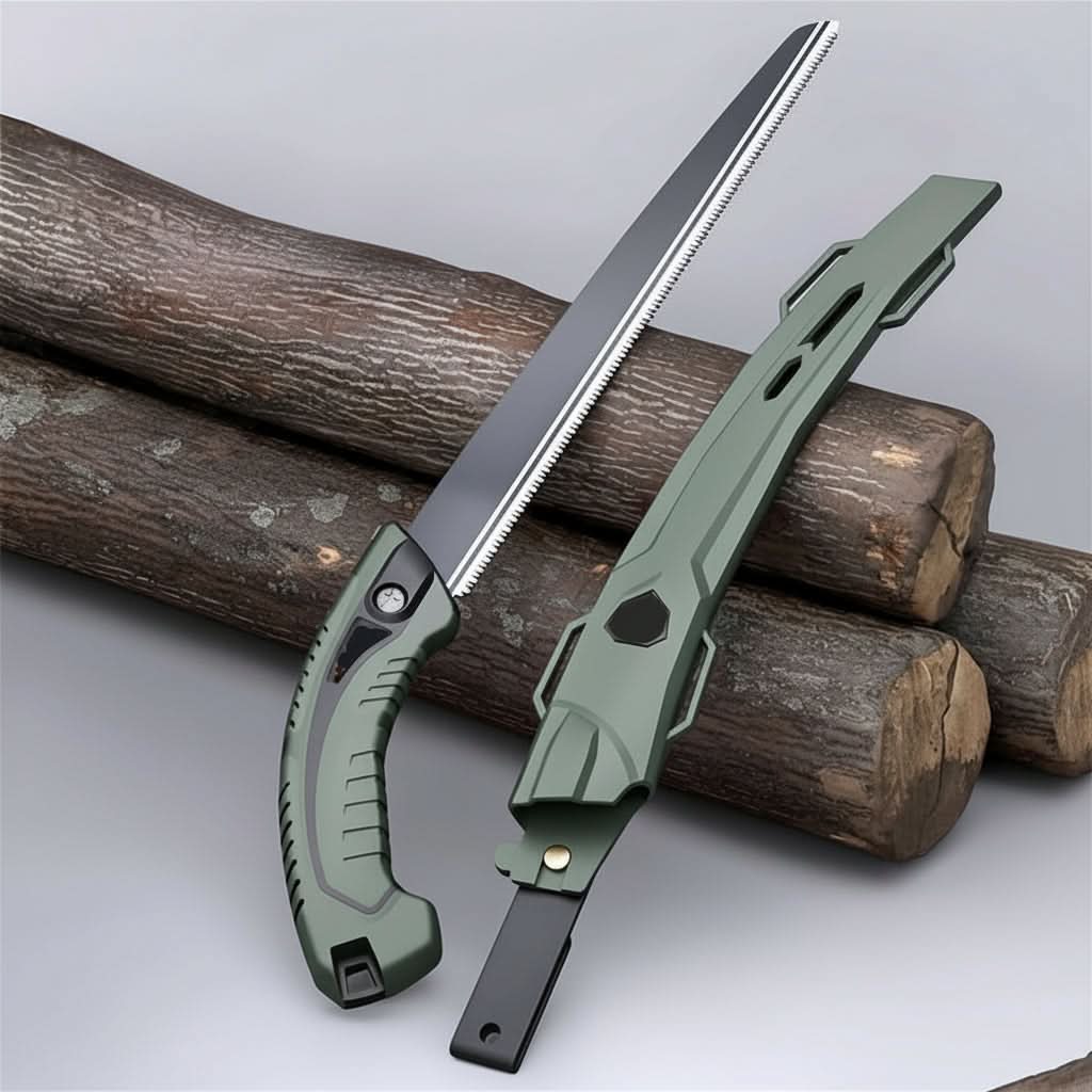 Japanese SK5 Steel Hand Saw with Ergonomic Handle | Black or Green, 270-350mm | Precision Blade for Woodworking & Pruning