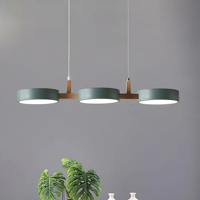 LUMOSCA - Scandinavian LED pendant lamp with warm glow - Green