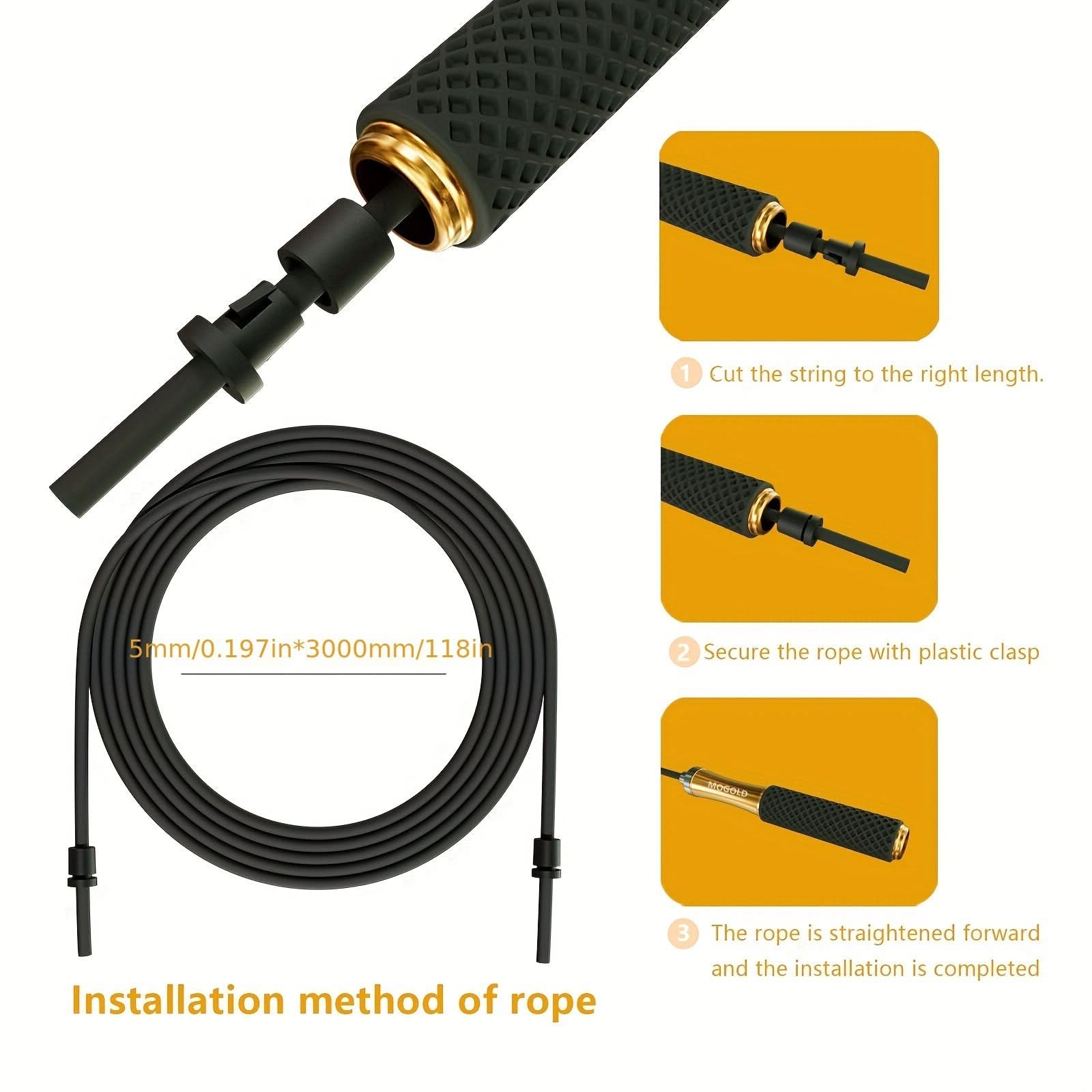 Speed Training Jump Rope Aluminum Alloy Handles | Black & Green | Lightweight Cardio Tool for Home & Gym Workouts