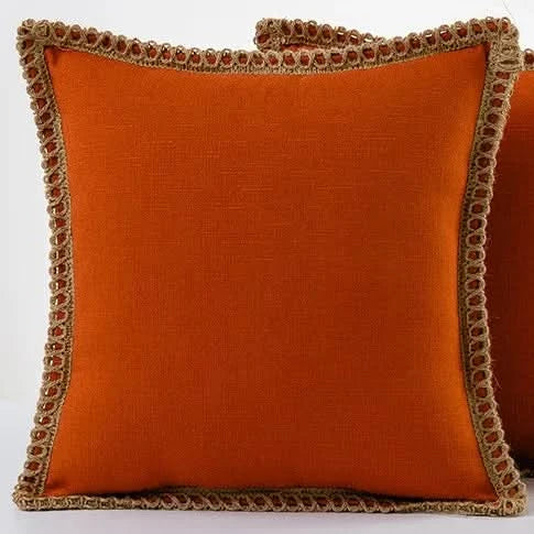 French Style Pillow Cover Polyester Cushion Cover