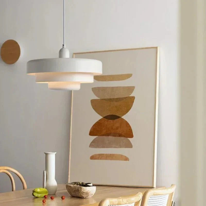 TRILORA - Elegant three-level pendant light in macaron colors product image