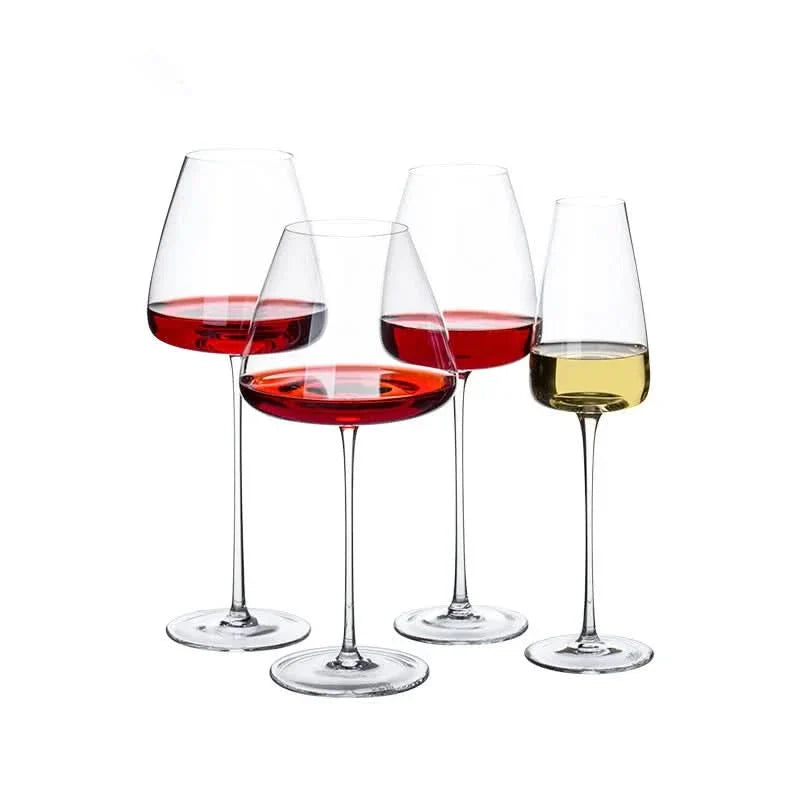 Crystal Wine Champagne Glass Set Multiple Sizes