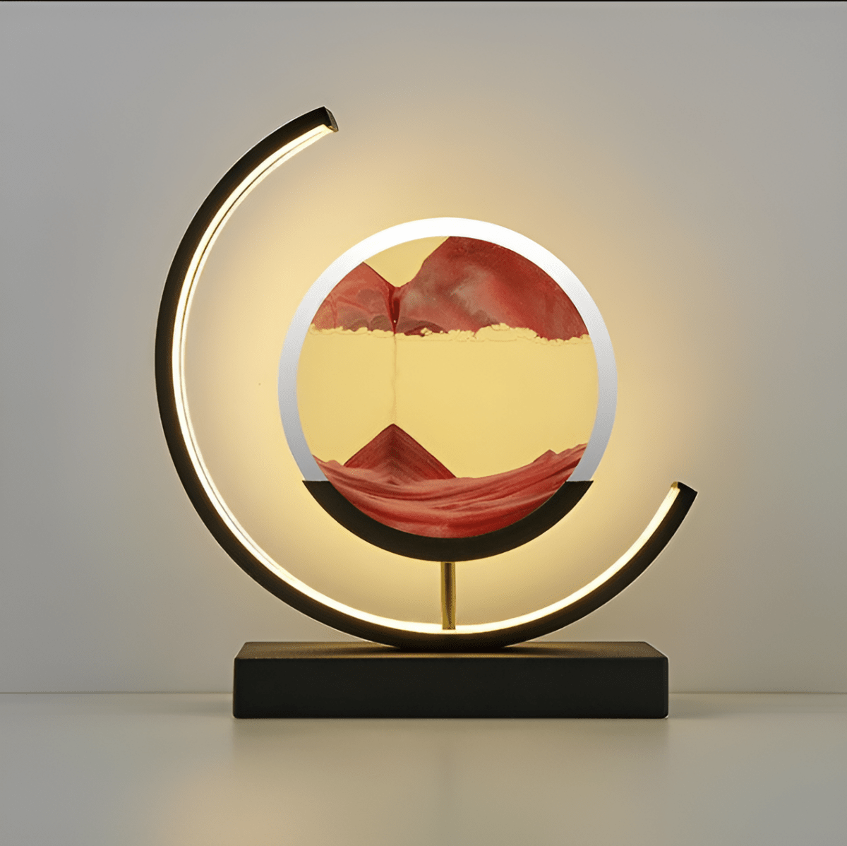 SAND GLOW - Soothing Sand Movement & Atmospheric Light - Red