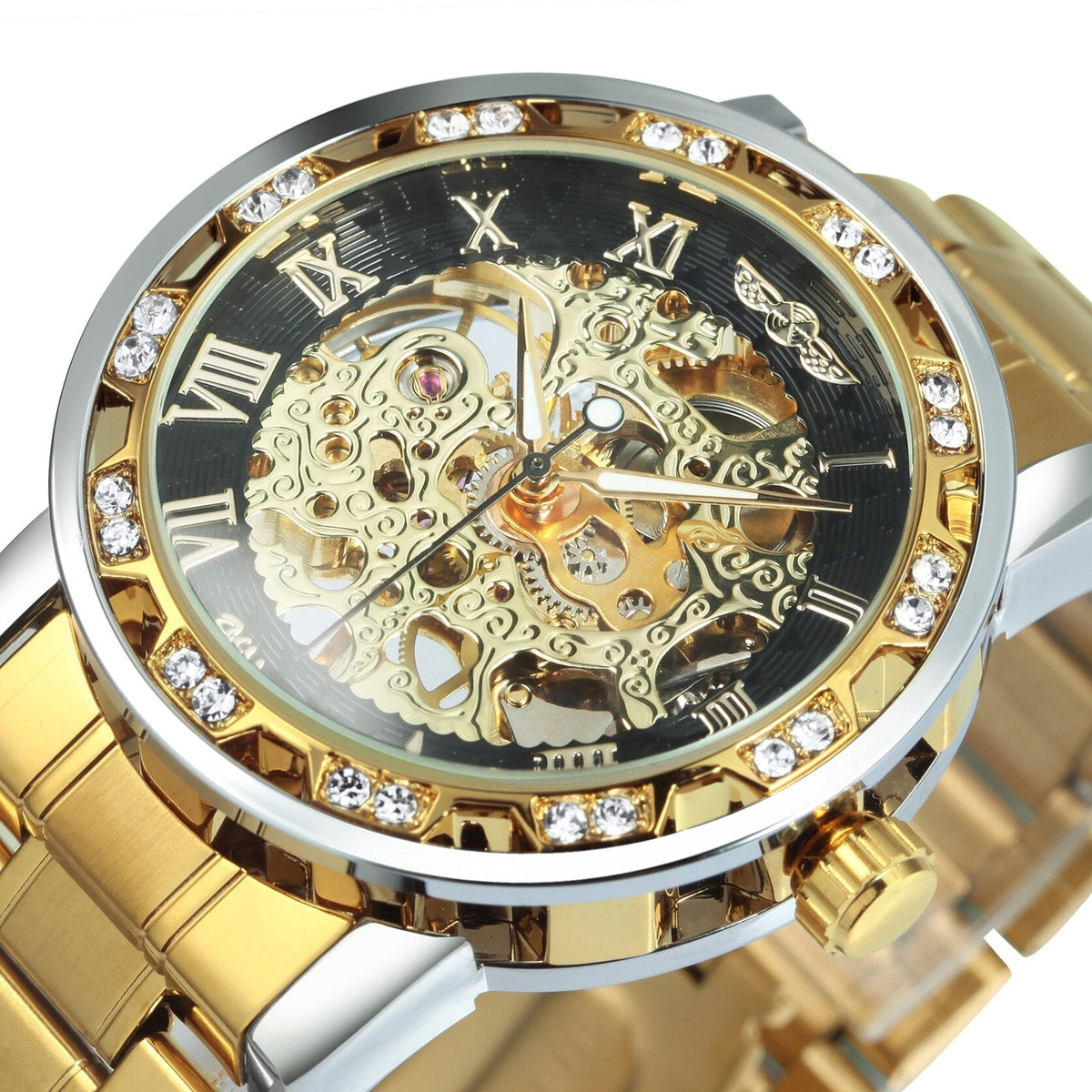 Halloween Skeleton Neon Skeleton Watch | Open Dial Movement for Everyday Wear
