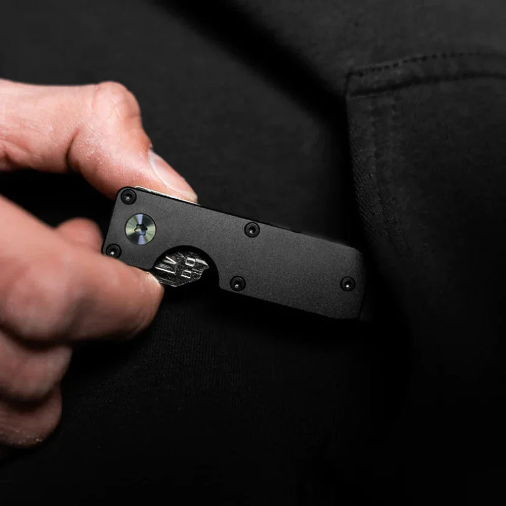 Aluminum Key Organizer for 2 to 6 Keys | Screws Together, Pairs with a Ring or Clip | Carbon Patterns and Plain Finishes