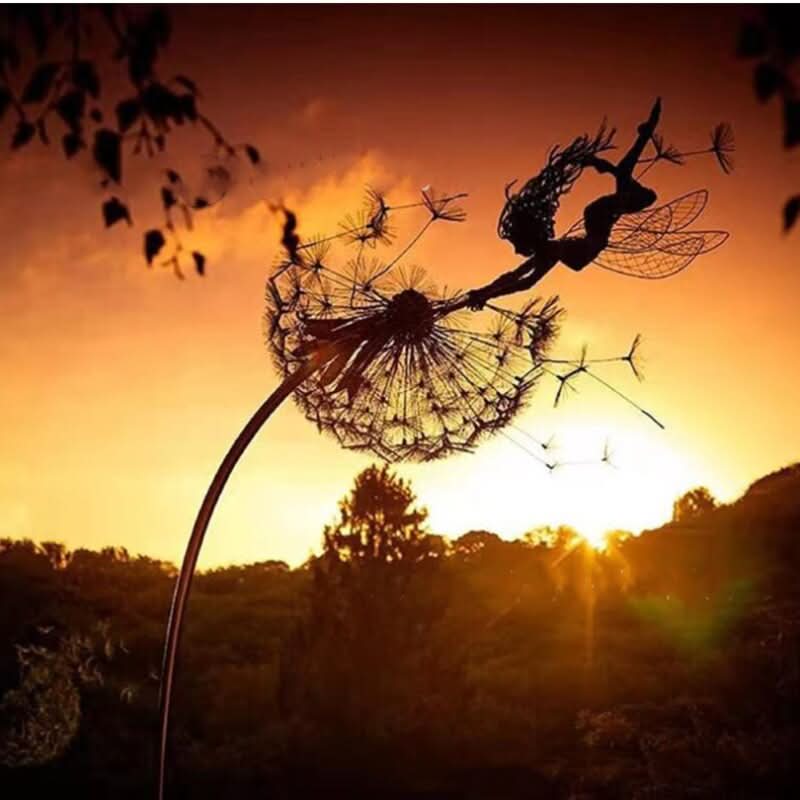 Metal Outdoor Garden Sculpture