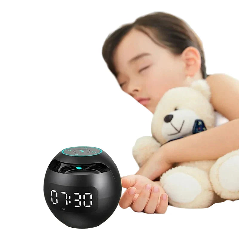 Digital LED Alarm Clock Bluetooth Speaker