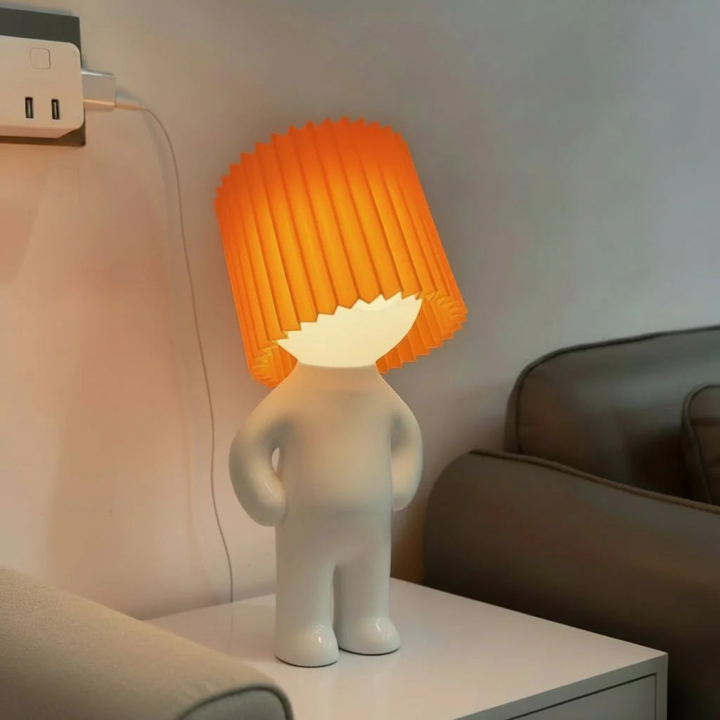 WACKYLAMP - Playful LED Lamp for a Cheerful Atmosphere - Pink