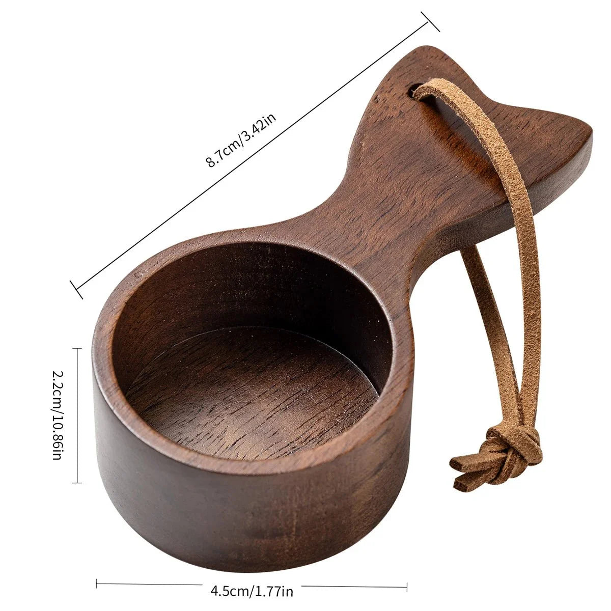AROMORA – Wooden Measuring Spoon for Coffee Grounds