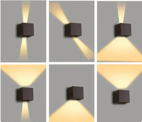 Cube LED Wall Light