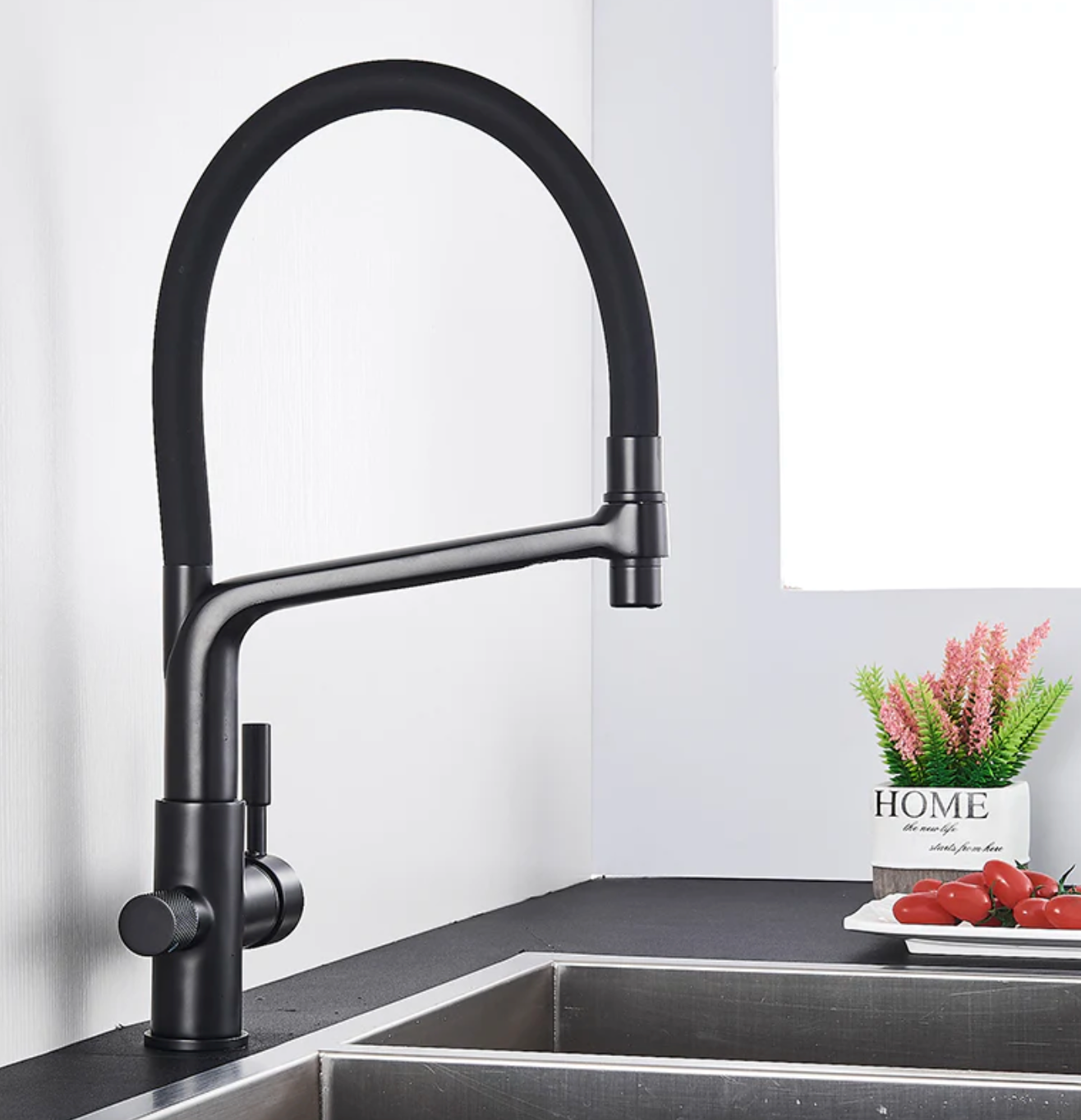 Pull Down Kitchen Faucet