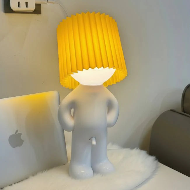WACKYLAMP - Playful LED Lamp for a Cheerful Atmosphere - Yellow
