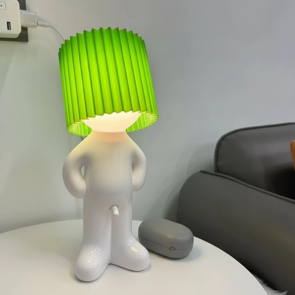 WACKYLAMP - Playful LED Lamp for a Cheerful Atmosphere - Green