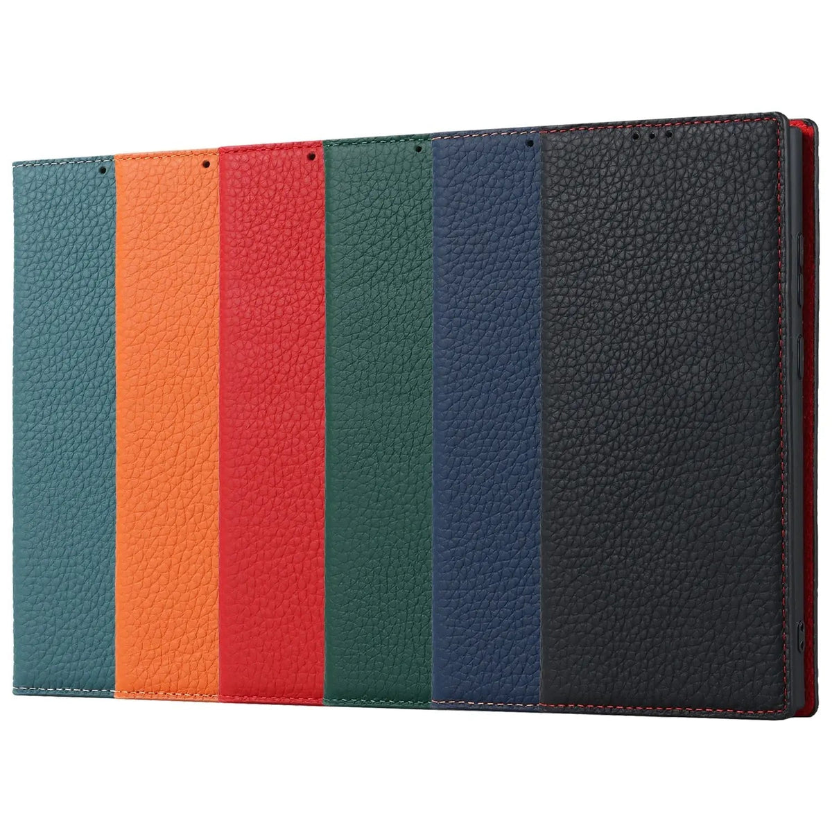 Leather Wallet Phone Case for Samsung Galaxy S23, Plus and Ultra | 3 Card Slots, Bill Pocket, Wrist Strap