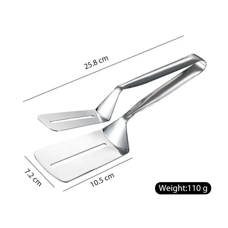 Stainless Steel BBQ Spatula Tongs