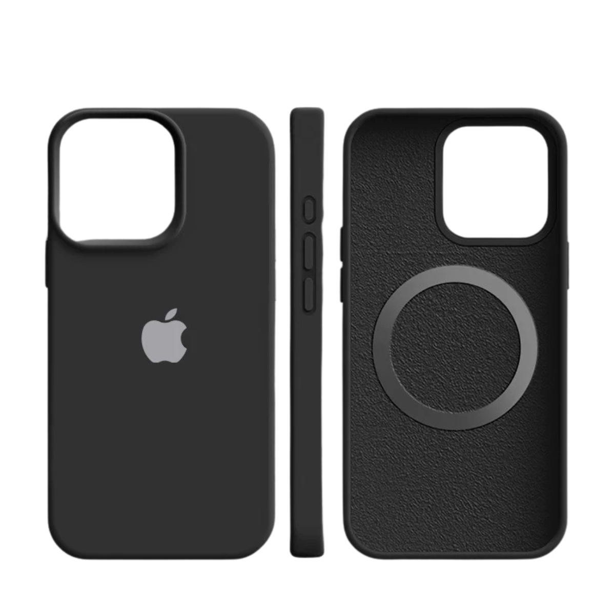 Silicone iPhone Case with MagSafe Compatibility | 9 Colors, Fits iPhone 14-16 Series | Shockproof Microfiber-Lined Protection