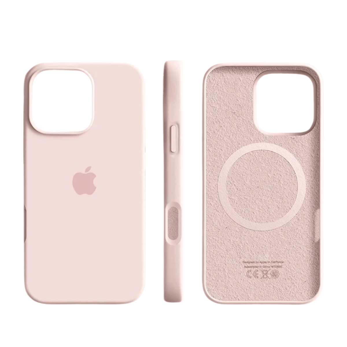 Silicone iPhone Case with MagSafe Compatibility | 9 Colors, Fits iPhone 14-16 Series | Shockproof Microfiber-Lined Protection