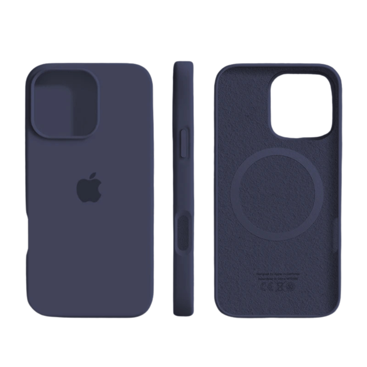 Silicone iPhone Case with MagSafe Compatibility | 9 Colors, Fits iPhone 14-16 Series | Shockproof Microfiber-Lined Protection