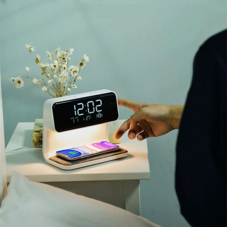 KLARBLICK - Clear LCD Alarm Clock with Dimmer Function product image