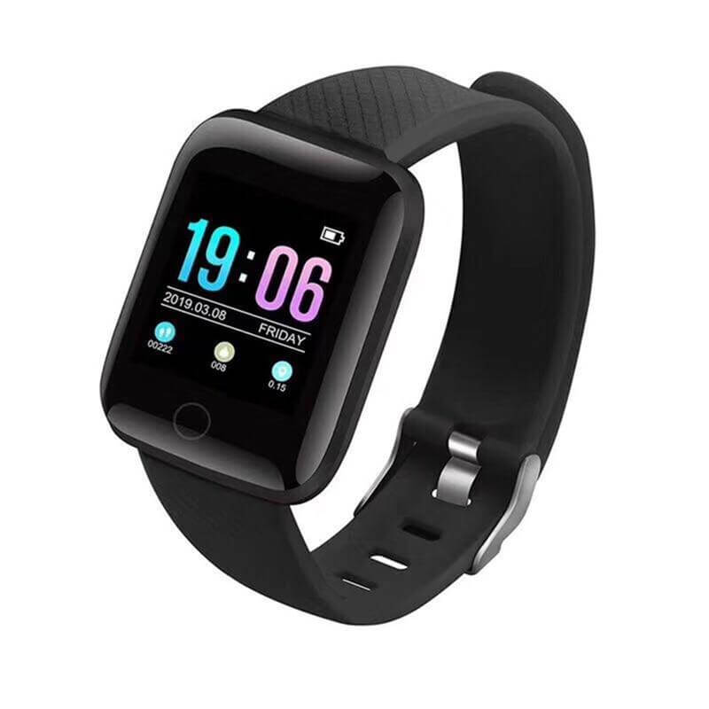 Android Smartwatch and Fitness Tracker with Heart Rate and Sleep Data | Call, Message and Sedentary Reminders | Eight Colors
