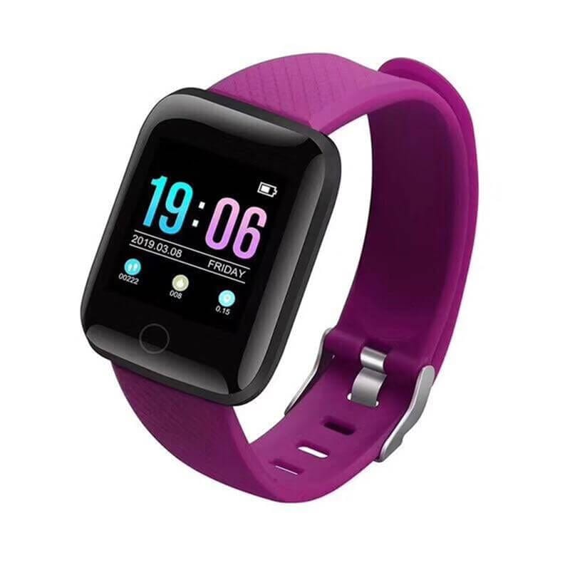 Android Smartwatch and Fitness Tracker with Heart Rate and Sleep Data | Call, Message and Sedentary Reminders | Eight Colors