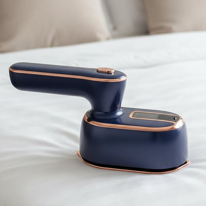 Compact Travel Garment Steamer for Wrinkle-Free Clothing | Fast Heating, Cordless or Corded Use