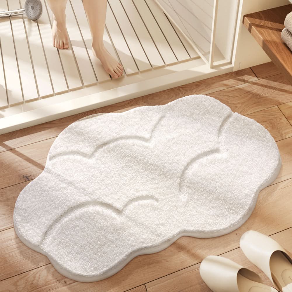BATHLUXE – Organic Terrain Rug with Soft & Luxurious Feel
