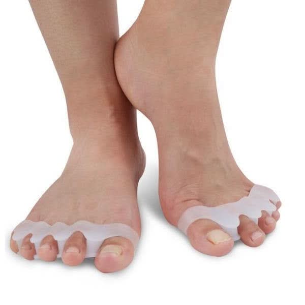 Adjustable Toe Straightener with 3-Arch Support Structure | Soft Textile, One Size | Everyday Comfort & Pain Relief