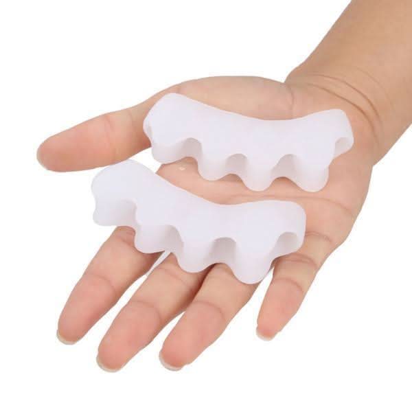 Adjustable Toe Straightener with 3-Arch Support Structure | Soft Textile, One Size | Everyday Comfort & Pain Relief
