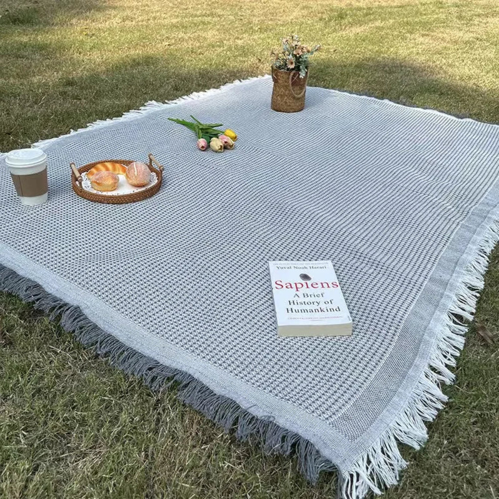 Boho Woven Picnic Blanket