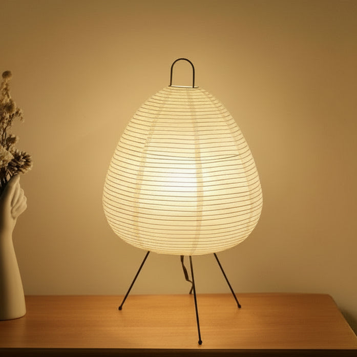 LUMIRICE - Elegant Table Lamp Made of Rice Paper in Japanese Design product image