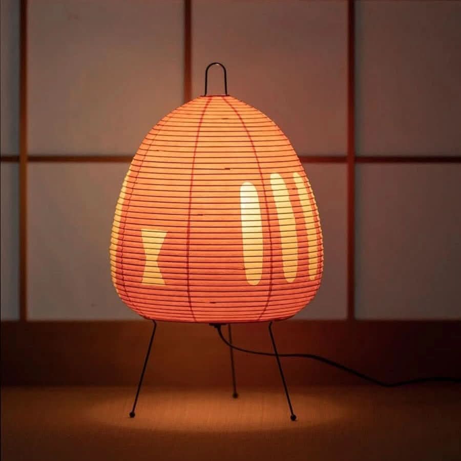 LUMIRICE - Elegant Table Lamp Made of Rice Paper in Japanese Design product image